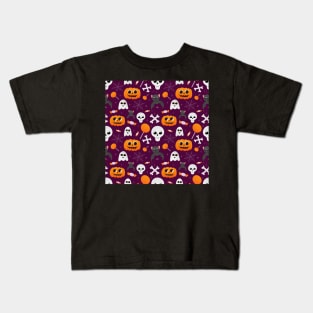 Cute halloween pattern Kids T-Shirt